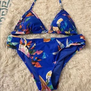 Blue La Blanca bikini set